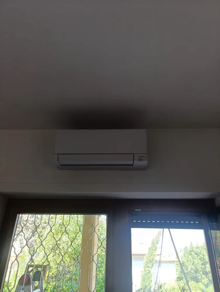 foto 2 installazione climatizzatore Mitsubishi 12000 btu modello MSZ-AYVGKP classe A+++ monosplit a Val Melaina, Roma...